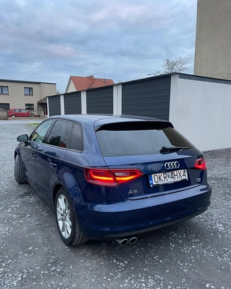 Audi A3 cena 52000 przebieg: 221000, rok produkcji 2013 z Gogolin małe 22